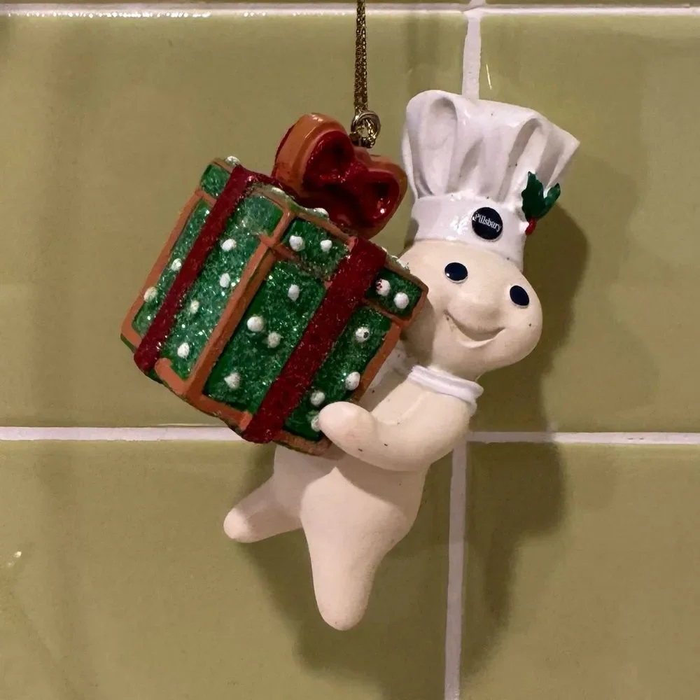 Danbury Mint The Pillsbury Doughboy Glitter Ornament - No Box